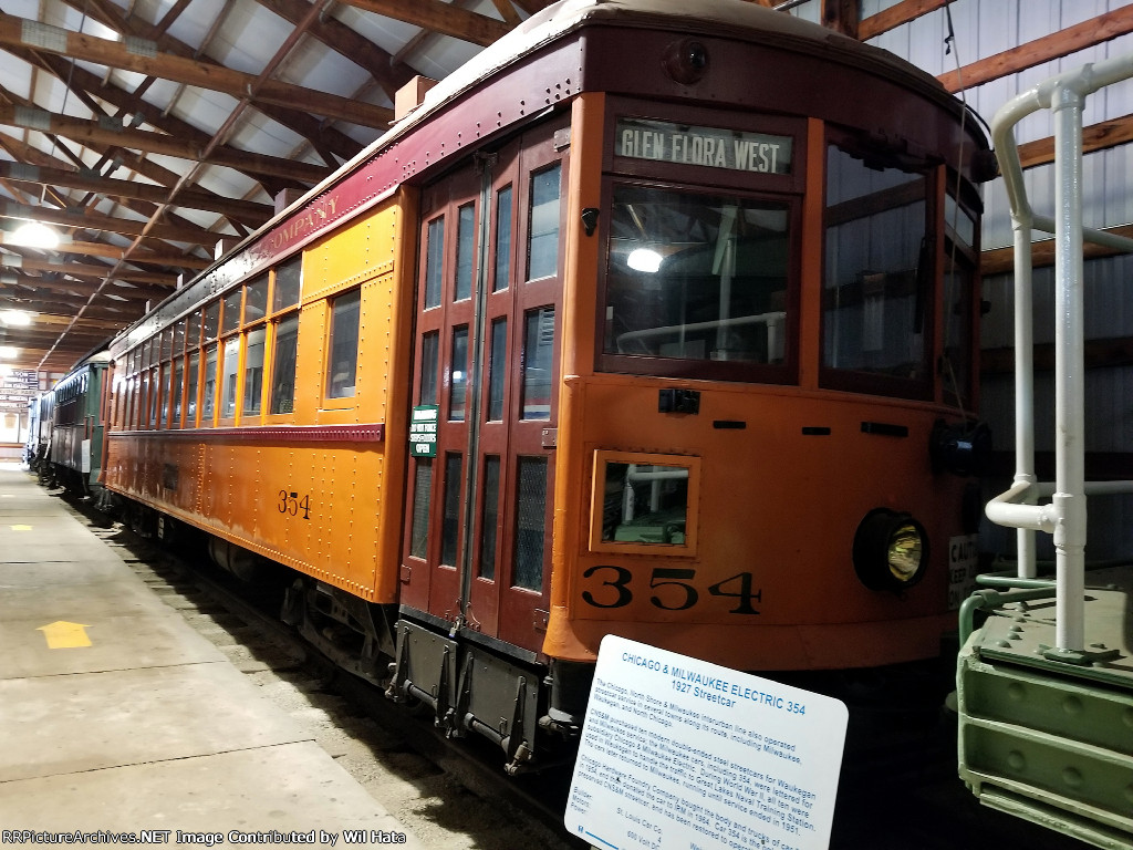 Chicago & Milwaukee Electric Car 354